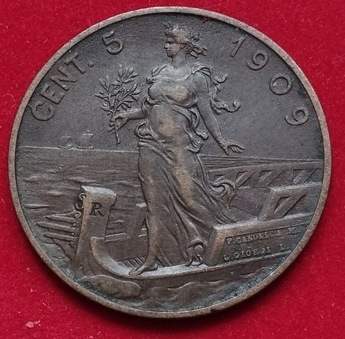 Centesimi prora 1909 regno - centesimi,