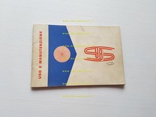 Gilera 98 SS 1968 manuale uso