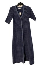 Abito midi Zara blu in maglia