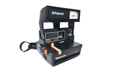 Fotocamera pellicola istantanea Polaroid Supercolor 635CL utilizza pellicola tipo 600 completamente testata