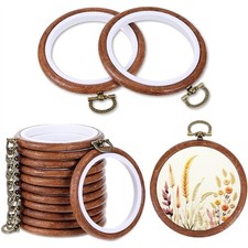 Cerchi da Ricamo da 3 Pollici, 12 Pezzi di Telai da Ricamo In Legno Circola2277