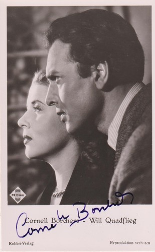 Cornell borchers autografo - borchers,