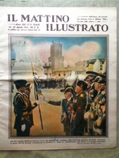 Il Mattino Illustrato 12 Aprile 1937 Harakiri New London Enrico Glori Savoia Oro