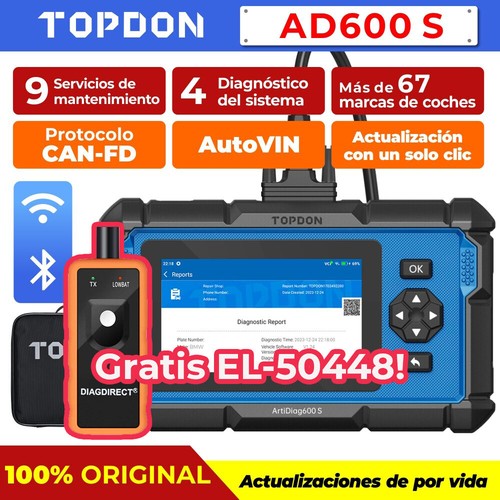 Topdon ad600s máquina - topdon, de