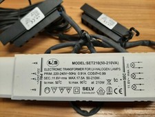 Alimentatore Trasformatore SET210 (12V 210W) per faretti alogeni