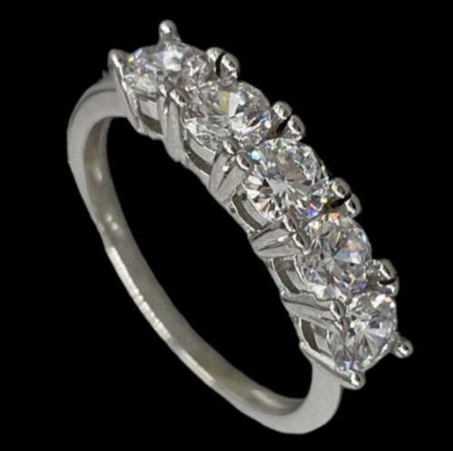 Anello veretta femminile - , 5