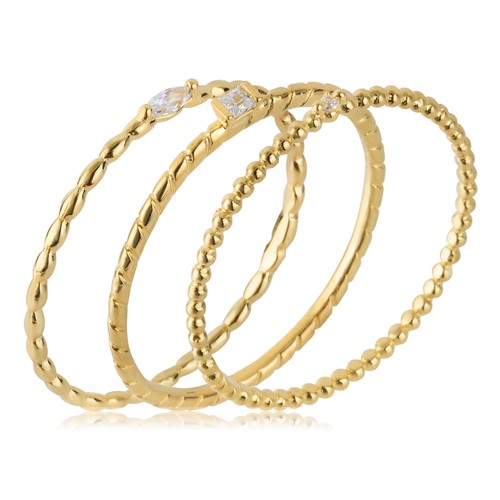 Tris anelli donna morellato - di,
