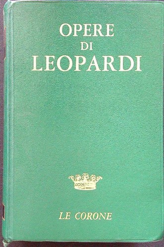 Opere leopardi - opere,