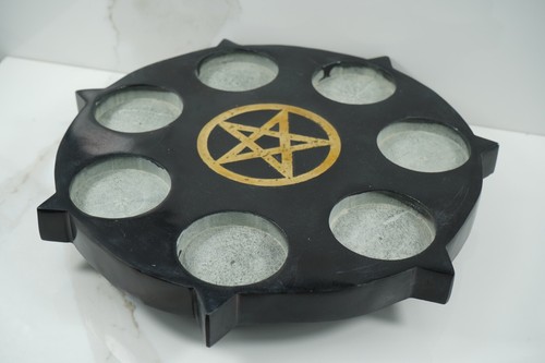 Portacandele wicca rituale - portacandele,
