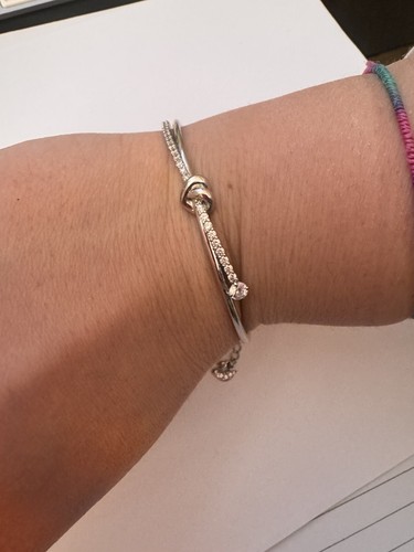 Bracciale rigido swaroski - bracciale,