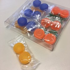 Porta Lenti a Contatto, contenitori in plastica per lentine contenitore piatto