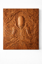 Pannello decorativo intagliato