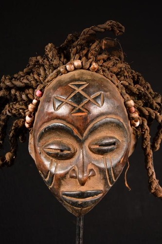 Autentica maschera chokwe - un'autentica,