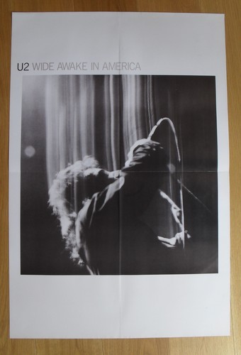 Affiche poster ancienne - u2,