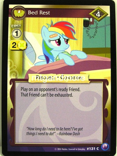 Little pony 131c bed - my,