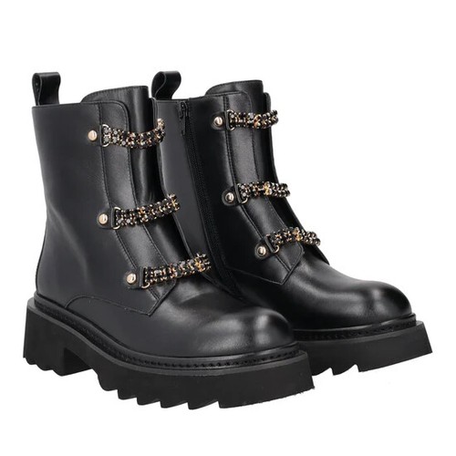 Stivaletto nero tosca blu - stivaletto,