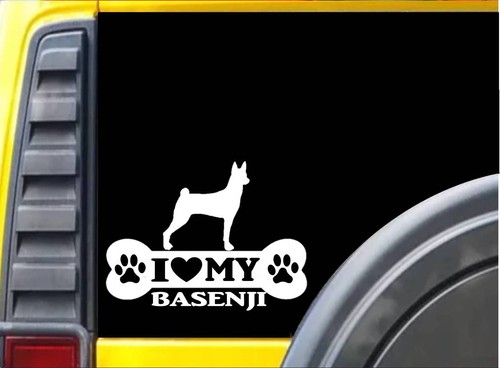 Adesivo basenji osso l094 - adesivo,