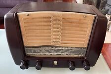 RARA radio d'epoca a valvole da tavolo in bachelite Philips BX320A 1952/1953 - prodotta in Belgio