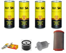 KIT TAGLIANDO AUTO EPOCA RENAULT 5 1.4 ALPINE TURBO FILTRI+OLIO AGIP+CANDELE.