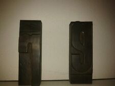 caratteri tipografici legno