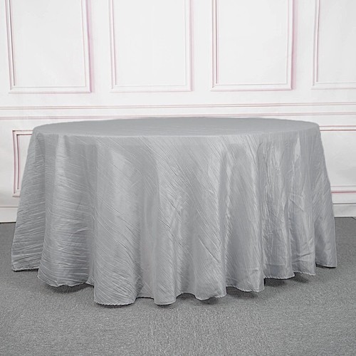 Tovaglia rotonda argento 120 - argento, 120"