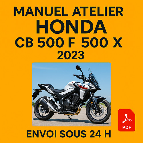 Manuel atelier honda 500 - manuel,
