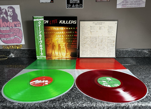 Double coloured vinyl queen - double,