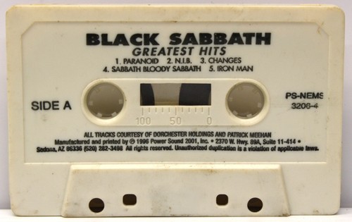 Black sabbath greatest hits - black,