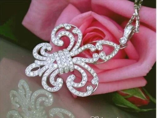 Ciondolo diamante stile - , farina