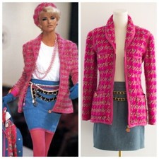 Tuta giacca gonna denim Chanel