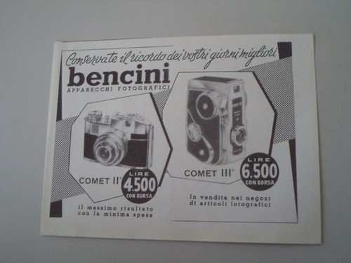 Advertising pubblicità 1958 - advertising,