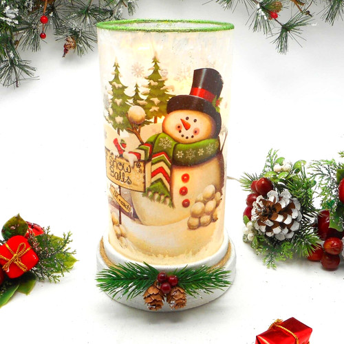 Pupazzo neve decorativo in - di,