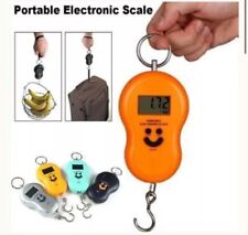Bilancia Portatile Elettronica Professionale Con Gancio Pesca 50 Kg Per Valigia