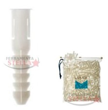 500 TASSELLI PLASTICA MM 8 X