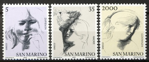San marino 1978 francobolli - san, 1978,