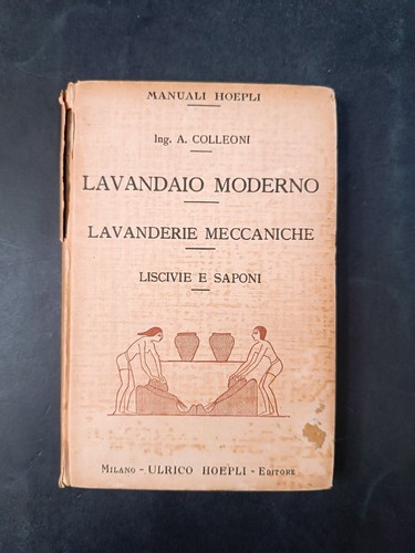 Libro manuali hoepli lavandaio - libro,