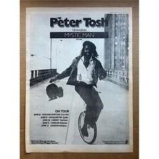 PETER TOSH MYSTIC MAN POSTER
