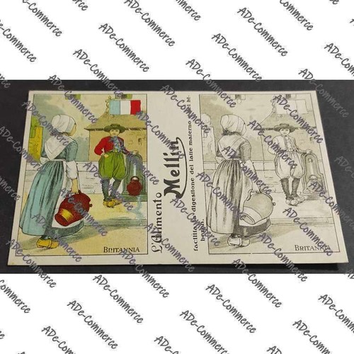Cartolina alimento mellin - l',
