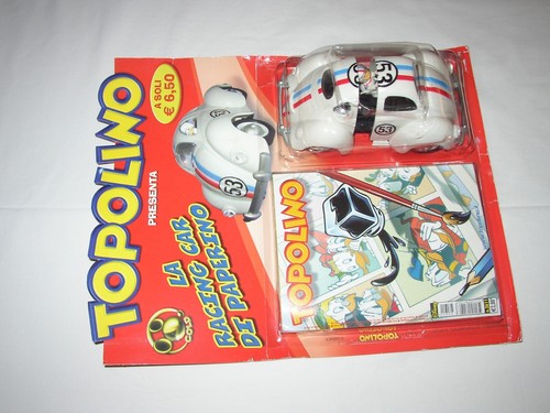 Racing car paperino - racing, nuova