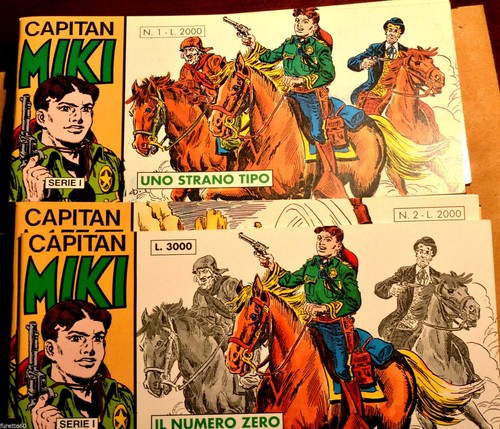 Capitan miki strisce serie - capitan,