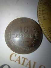 16 Baiocchi 1849 Seconda Repubblica Romana
