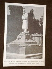Lodi Monumento a Paolo Gorini di Achille Giudici