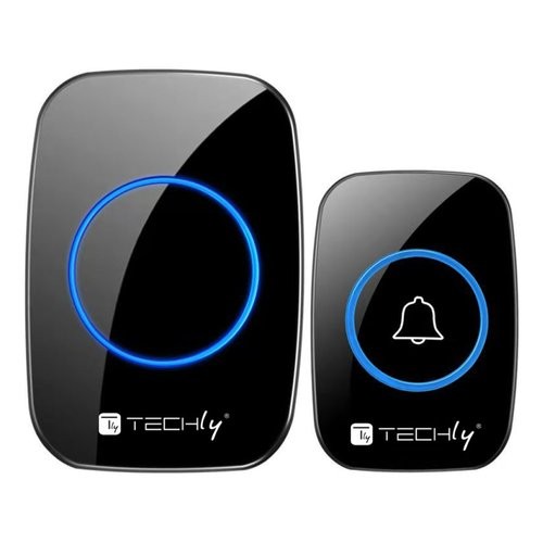 Techly kit pulsante suoneria - kit,