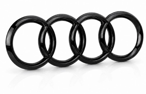 Stemma audi anelli - audi, nero