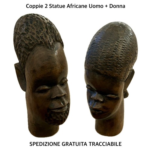 Statue intagliate legno - 2,