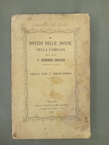 Doveri delle donne - , nella