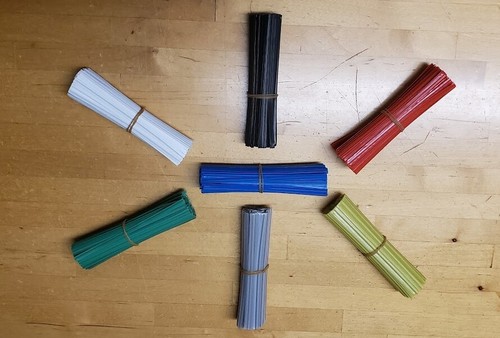 Twist ties length plastic - twist,