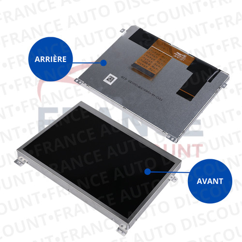 Afficheur autoradio lcd - autoradio, 6.5"
