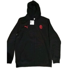 Felpa Ufficiale Uomo Milan 2024-25 Taglia M Nuova