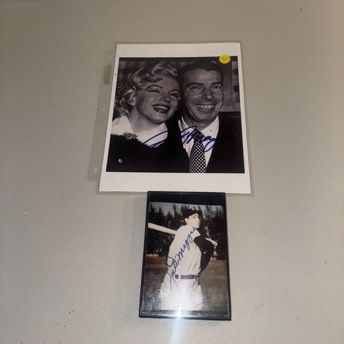 Foto memorabilia joe dimaggio - foto,